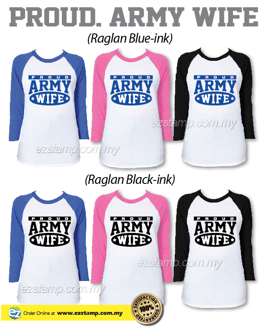Proud. Army Wife T-shirt SN16