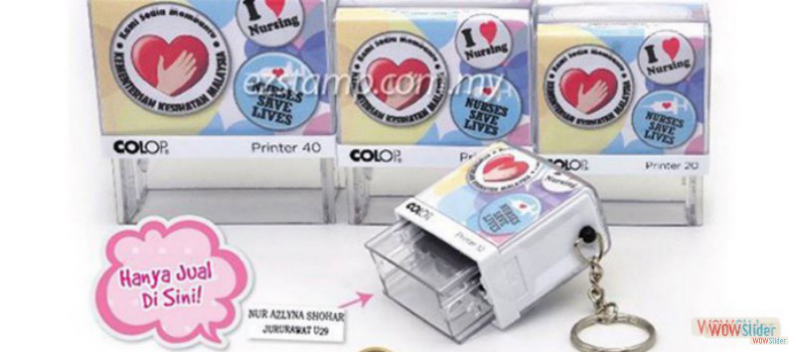 COLOP P10 WITH KEYCHAIN